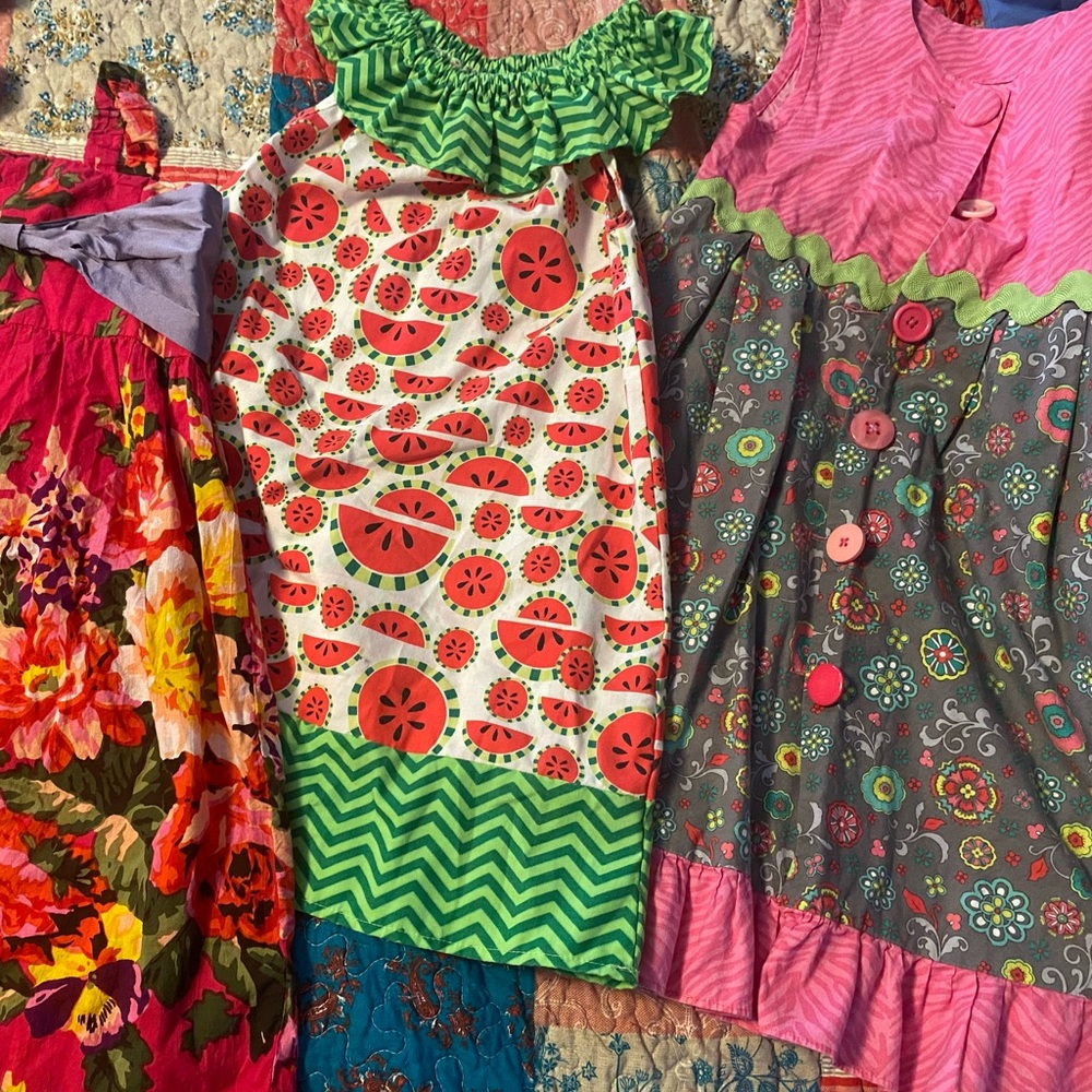 Bundle of 22 Girls’ Dresses Size 7/8